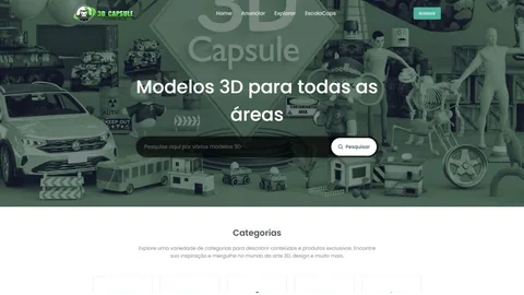 Projeto Marketplace 3D Capsule